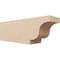 Ekena Millwork 6in. W x 8in. H x 24in. L Newport Woodgrain TimberThane Rafter Tail, Primed Tan RFTUR06X08X24NEWRCPR - alternate 1